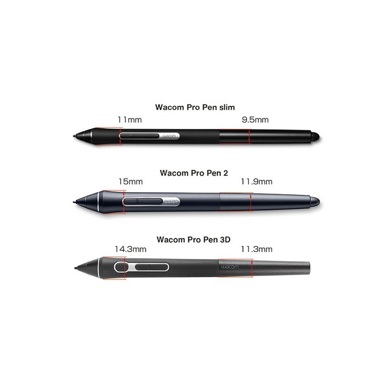 Перо Wacom Pro Pen slim KP301E00DZ KP301E00DZ #3