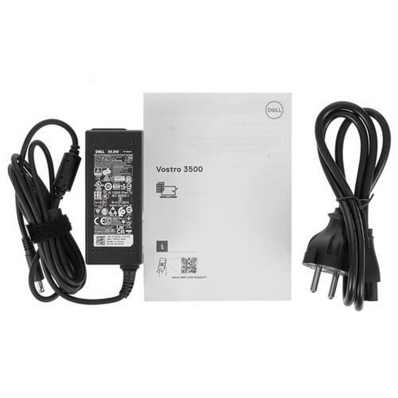 Ноутбук Dell Vostro 3500 15.6"(1366x768 (матовый))/Intel Core i3 1115G4(3Ghz)/4096Mb/256SSDGb/noDVD/Int:Intel UHD Graphics/Cam/BT/WiFi/war 1y/1.78kg/Black/Win 10 Home 3500-5636 3500-5636