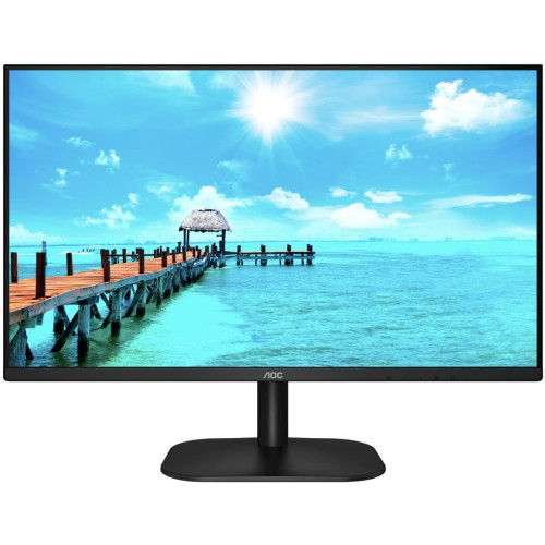 Монитор AOC 27" Value Line черный IPS LED 16:9 HDMI матовая 1000:1 250cd 178гр/178гр 1920x1080 D-Sub FHD 3.6кг 27B2H/EU 27B2H/EU