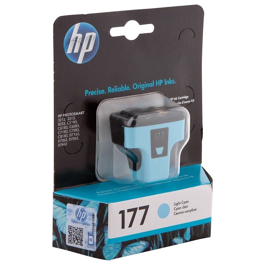 Картридж HP C8774HE №177 Light Cyan для 8253/3213/3313 (C8774HE) C8774HE #2