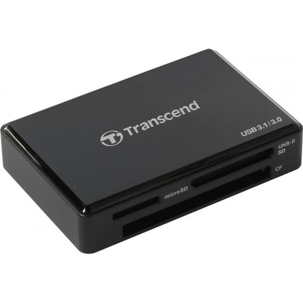 Картридер Transcend TS-RDF9K2 SD,microSD,CF,MSXC,UHS-I ,UHS-II TS-RDF9K2 TS-RDF9K2