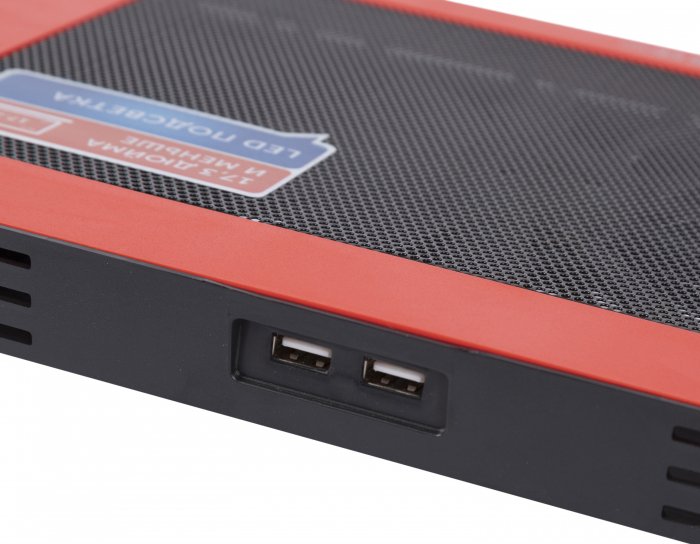 Подставка STM охлаждающая TM Laptop Cooling IP25 Red (17,3"", 1x(150x150),   plastic+metal mesh) IP25 Red IP25 Red #1