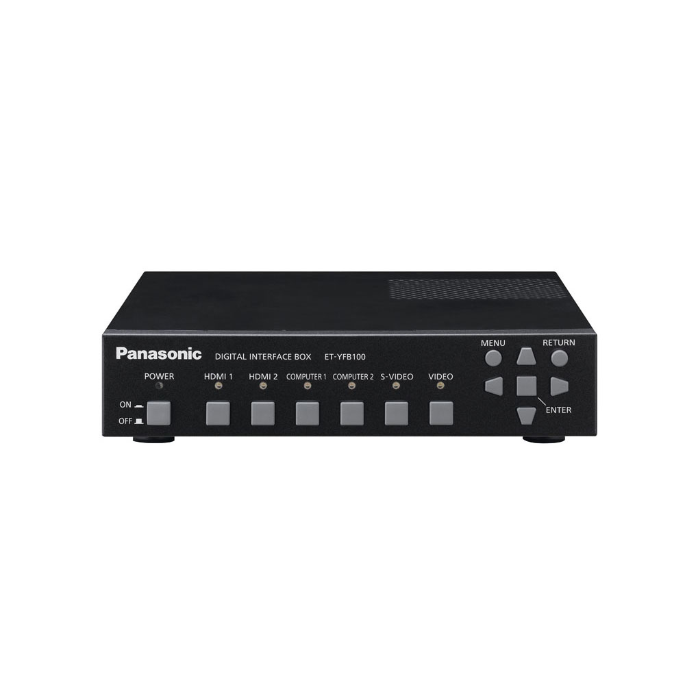 Блок Panasonic ET-YFB100G коммутации для проекторов c Digital Link. Входы: VGA - 2шт, HDMI - 2шт., S-Video - 1шт., Composite - 1шт., Audio IN - 1шт., RJ45 -1шт., Выходы: RJ45-Digital Link - 1 шт. ET-YFB100G ET-YFB100G #5