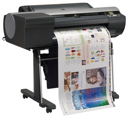 Плоттер Canon iPF6450 24"/610mm, 12 colors (макс 300ml), 2400x1200dpi, 384Mb, 250Gb, полистовая подача, фронтальная загрузка рулона, USB/GLAN 6554B003 6554B003