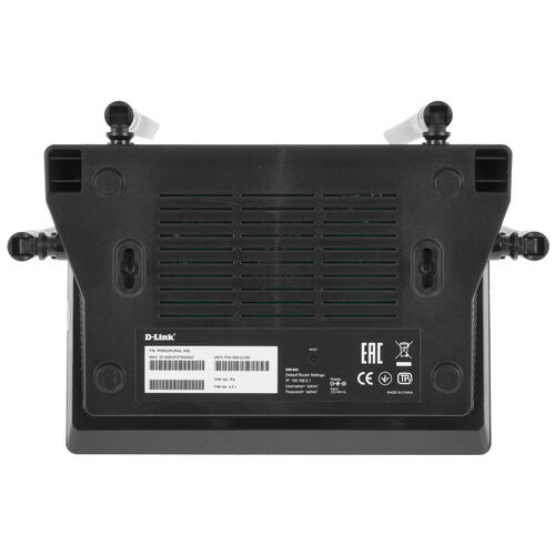 Маршрутизатор D-Link Wireless AC1200 Dual-Band Router with 1 10/100/1000Base-T WAN port and 4 10/100/1000Base-T LAN ports DIR-842/RU/R4A DIR-842/RU/R4A