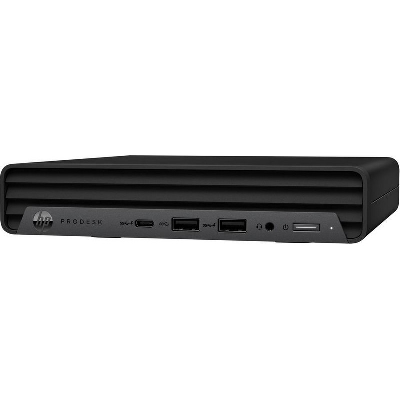Компьютер HP ProDesk 400 G6 DM i5 10500T (2.3)/8Gb/SSD256Gb/UHDG 630/Windows 10 Professional 64/GbitEth/65W/клавиатура/мышь/черный 1C7C5EA 1C7C5EA