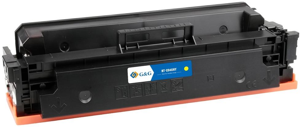 Тонер-картридж G&G желтый для Canon i-SENSYS LBP653/654 MF732/734/735 (5000 стр) NT-C046HY NT-C046HY
