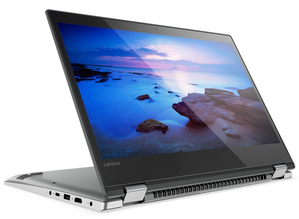 Ноутбук Lenovo Yoga 520-14IKB i3-7130U/4Gb/SSD128Gb/UMA/14"FHD/Win10/grey/WiFi/BT/Cam  80X8011WRU 80X8011WRU