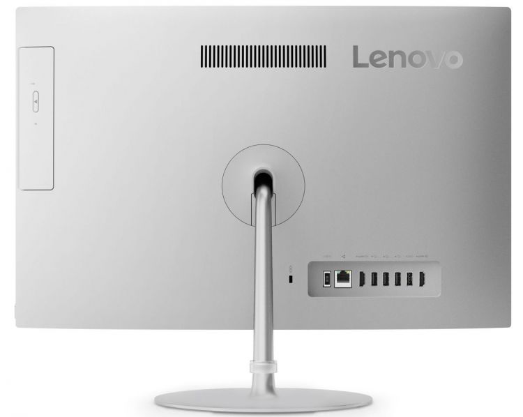 Моноблок Lenovo IdeaCentre 520-22IKL 21.5" Full HD i3 7100T (3.4), 4Gb, 1Tb 7.2k, 530 2Gb, DVDRW, Free DOS, GbitEth, WiFi, BT, клавиатура, мышь, Cam, серебристый 1920x1080 (F0D4007FRK) F0D4007FRK