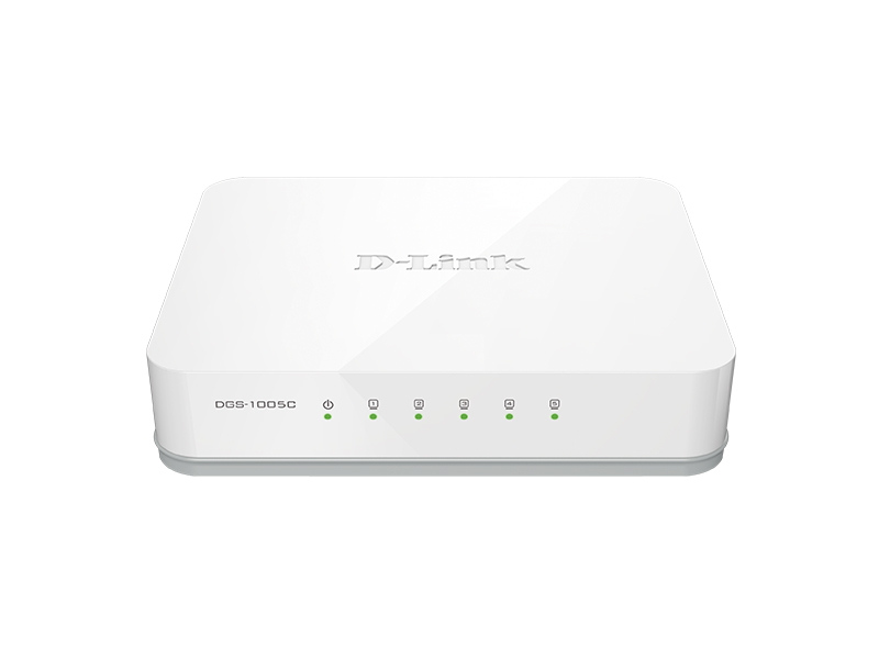 НеИсп. Коммутатор D-Link неуправляемый настольный 5x10/100/1000BASE-T DGS-1005C НеИсп. DGS-1005C