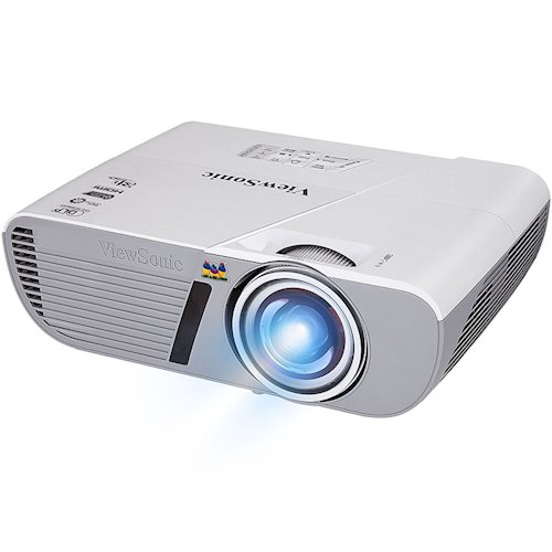 Проектор ViewSonic PJD5353LS DLP, XGA 1024x768, 3200Lm, 22000:1, HDMI, 1x2W speaker, 3D Ready, lamp 10000hrs, short-throw, WHITE, 2.1kg VS15875 VS15875