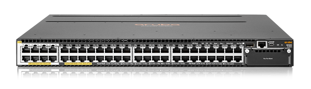 Коммутатор Aruba 3810M 40G 8SR PoE+ 1-slot Swch JL076A JL076A