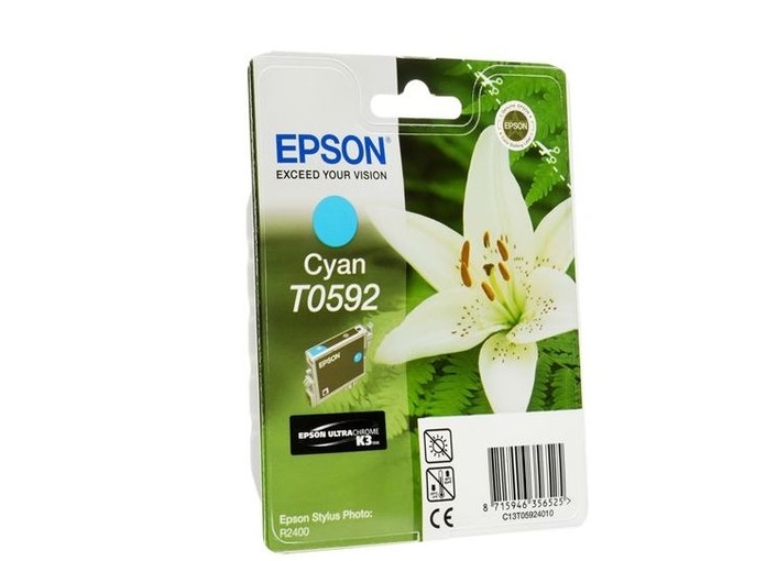 Картридж струйный Epson C13T15924010 for T1592 для Stylus Photo R2000 (blue) C13T15924010