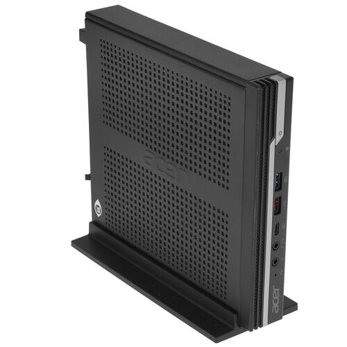 Персональный компьютер Acer Veriton N4670G Intel Pentium-G6400, 4Gb, SSD 128Gb, CR,KB,M,Black,Win10 Pro DT.VTZER.03F DT.VTZER.03F