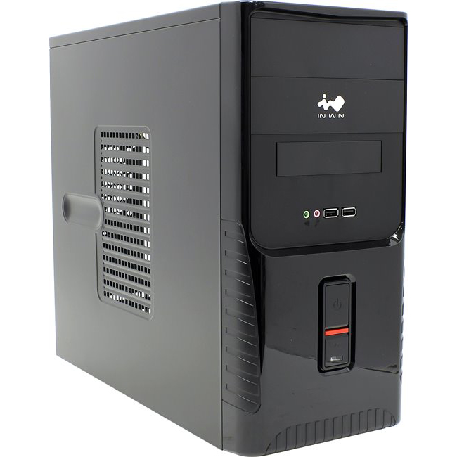 Корпус INWIN ENR029BL Mini Tower,400W RB-S400T70,USB3.0+Audio,черный,mATX (6115723) 6115723