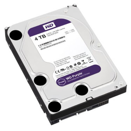 Жесткий диск Western Digital WD40PURXSATA 4TB,Purple,SATA III,5400 rpm,64Mb,3.5" WD40PURX WD40PURX