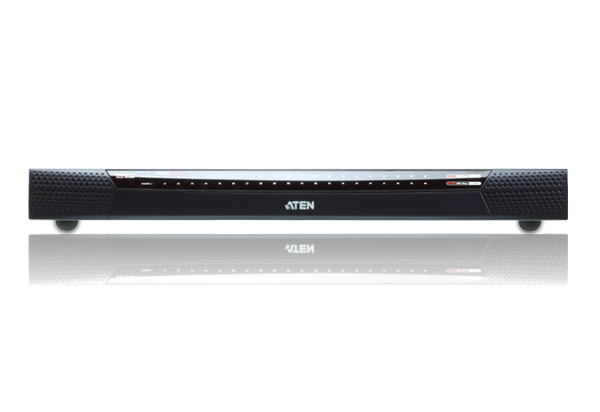 KVM переключатель ATEN 5>40 портов PS/2;USB;SUN;RS232, без доп. модулей KN4140vA-AX-G KN4140vA-AX-G