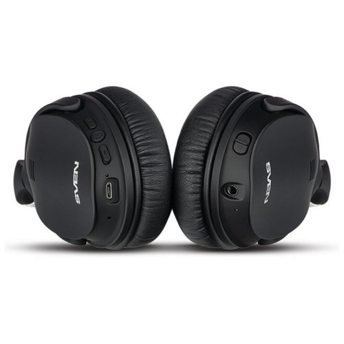 Беспроводные стереонаушники с микрофоном Sven AP-B900MV, черный (Bluetooth, ANC) SV-018290 SV-018290