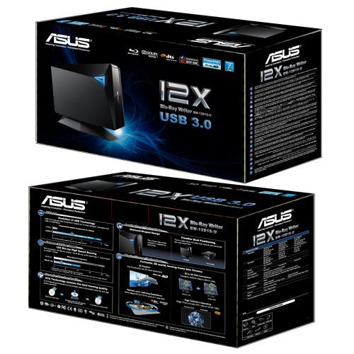 Привод Blu Ray ASUS , RTL BW-12D1S-U/BLK/G/AS BW-12D1S-U/BLK/G/AS #3