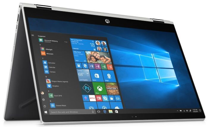 Ноутбук HP Pavilion 15x360 15-cr0004ur 15.6"(1920x1080 IPS)/Touch/Intel Core i5 8250U(1.6Ghz)/8192Mb/1000+128SSDGb/noDVD/Ext:Radeon 530(2048Mb)/war 1y/Mineral silver/W10 + Active stylus 4GY95EA 4GY95EA