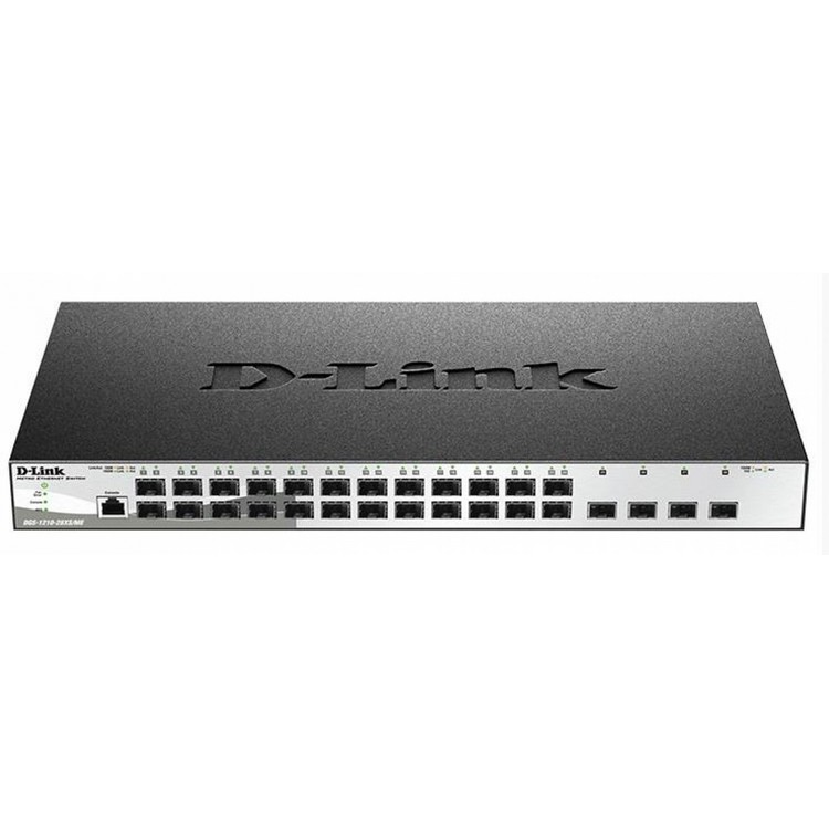 БУ Коммутатор D-link L2 с 24 портами 100/1000Base-X SFP,4 портами 10GBase-X SFP+ DGS-1210-28XS/ME/B1A БУ DGS-1210-28XS/ME/B1A