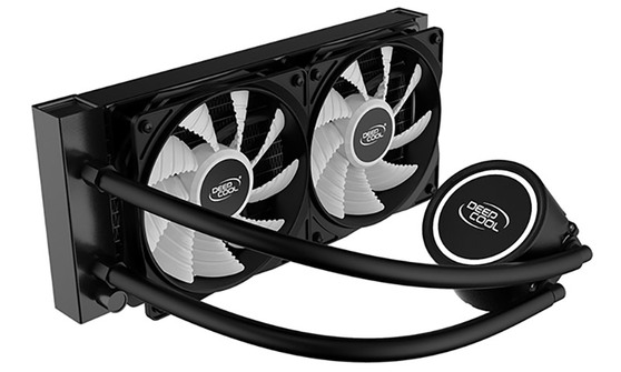 Вентилятор DEEPCOOL GAMMAXX L240T Soc-FM2+/AM2+/AM3+/AM4/1150/1151/1155/2011/ 4-pin 18-30dB Al 200W 1238gr LED GAMMAXXL240TWHITE GAMMAXXL240TWHITE