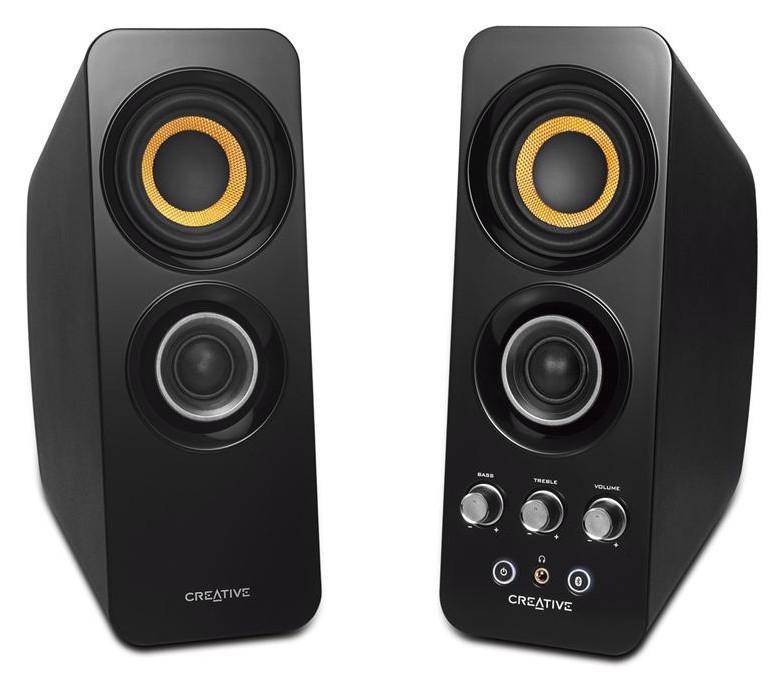 Колонки Creative Signature T30 2.0 черный 28Вт BT 51MF1655AA000 51MF1655AA000