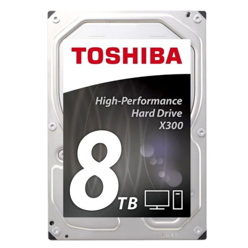 Жесткий диск Toshiba SATA-III 8Tb HDWR180EZSTA X300 (7200rpm) 256Mb 3.5" Rtl   HDWR180EZSTA HDWR180EZSTA