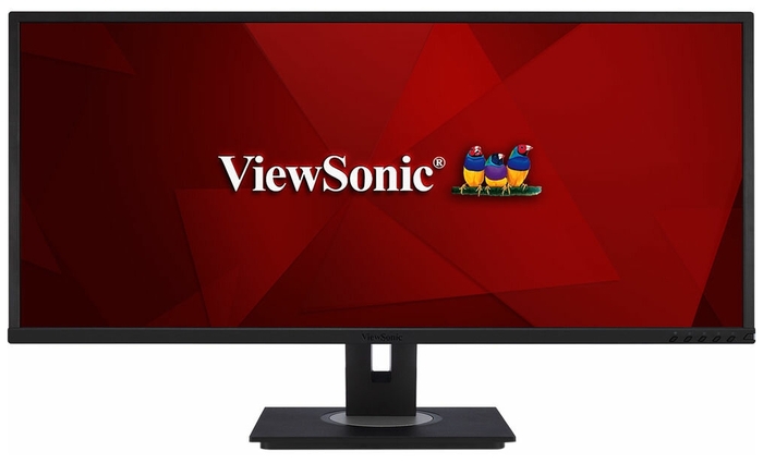 Монитор ViewSonic 34"  VA LED, 3440x1440, 5ms, 300cd/m2, 178°/178°, 3000:1, 50Mln:1, 2*HDMI, DP, Mini DP, USB-Hub, 100Hz, колонки, HAS, Swivel, Tilt, VESA, Black VG3448 VG3448 #7