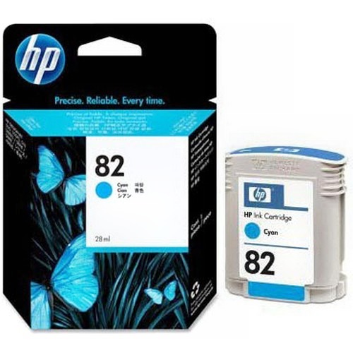 Картридж HP №82 для Designjet 500/510, 28мл, голубой (CH566A) CH566A #4