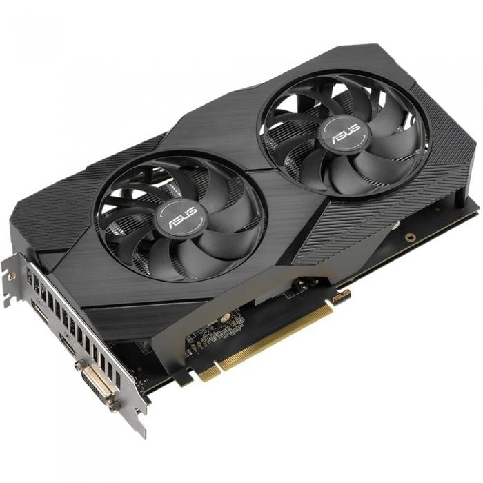 Видеокарта Asus GTX1660S,DVI,HDMI,DP,6G,D6 RTL DUAL-GTX1660S-O6G-EVO DUAL-GTX1660S-O6G-EVO