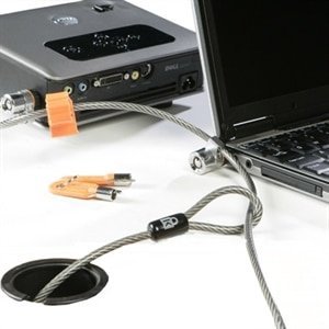 Замок Dell Security Lock: Kensington Microsaver Keyed Twin Lock(Kit) 461-10053 461-10053