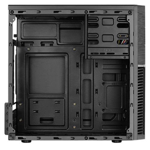 Корпус Aerocool  Cs-105 Blue mATX, без БП, 1x USB3.0, 1x USB2.0, 1x 12cm blue LED front fan CS-105 BLUE CS-105 BLUE