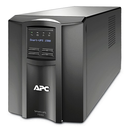 Источник бесперебойного питания APC Smart-UPS 1500VA/980W, Line-Interactive, LCD, Out: 220-240V 8xC13 (4-Switched), SmartSlot, USB SMT1500I SMT1500I