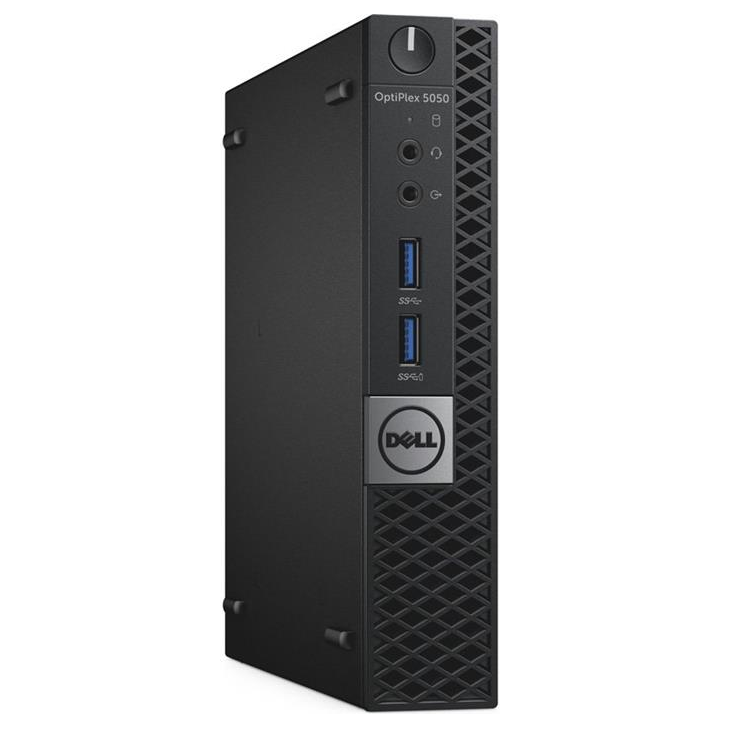 Персональный компьютер Dell OptiPlex 5050 MFF, Ci3 7100T(3.5GHz,3MB,DC), 4(1x4)GB DDR4, SSD 128GB, HD630,VGA, keyb, mouse, Linux,TPM, 3Y Basic NBD (5050-8208) 5050-8208
