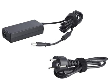 Блок питания для ноутбука Dell Power Supply:  Euro 65W AC Adaptor for Lati/Vostro/Inspiron (7.4 mm, 1.8 m) 450-18168 450-18168