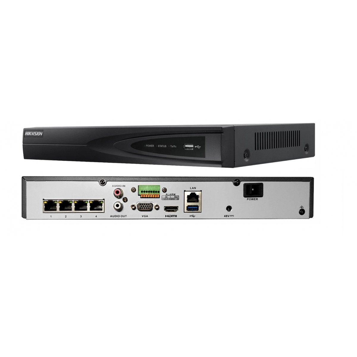 Сетевой IP-видеорегистратор Hikvision DS-7604NI-K1/4P DS-7604NI-K1/4P DS-7604NI-K1/4P