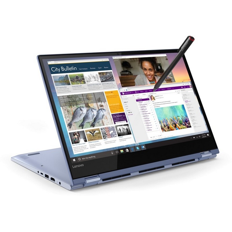Ноутбук Lenovo ThinkPad Yoga 530-14IKB i7-8550U 1800 МГц 14" 1920x1080 8Гб SSD 256Гб нет DVD Intel UHD Graphics 620 встроенная Windows 10 Home синий 81EK0099RU 81EK0099RU 81EK0099RU