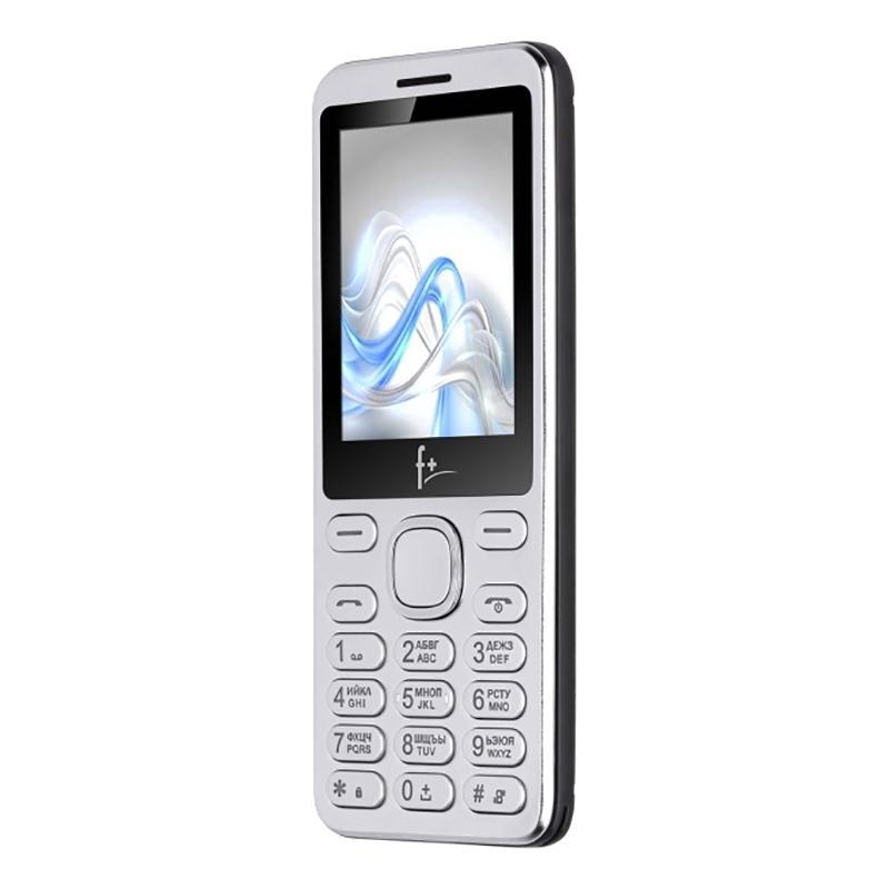 Телефон F+ сотовый S240 Silver, 2.4'' 240х320, 32MB RAM, 32MB, up to 16GB flash, 0.08Mpix, 2 Sim, BT v2.1, Micro-USB, 1000mAh, 104g, 125 ммx53 ммx9,2 мм S240 Silver S240 Silver #3