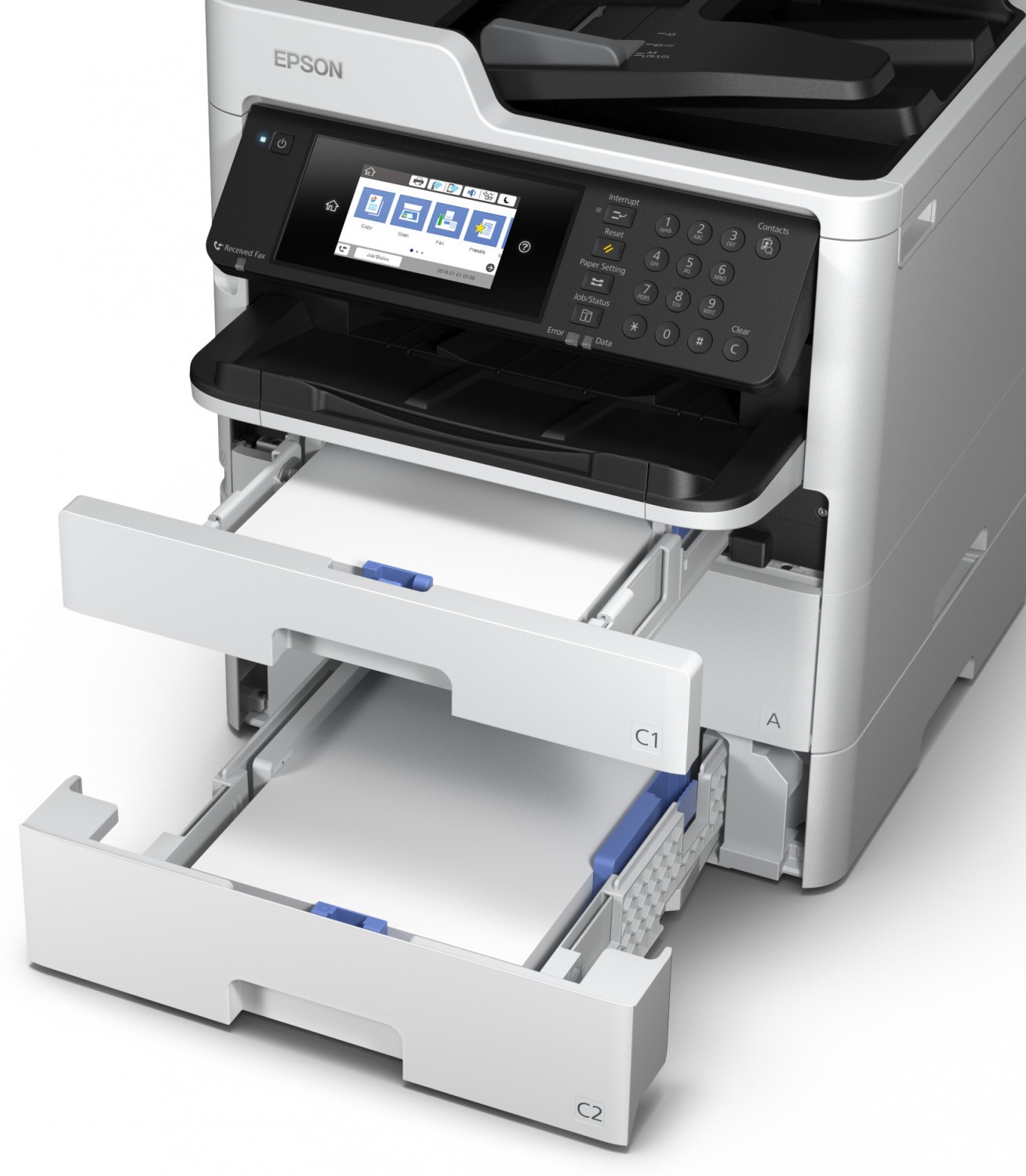 МФУ Epson WorkForce Pro WF-C579RDWF + Extra Tray  цвет. А4 34 стр/мин C11CG77401BU C11CG77401BU
