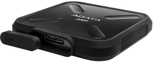 Внешний жёсткий диск ADATA 1TB SD700 External SSD, USB 3.1, R440/W430, Black ASD700-1TU31-CBK ASD700-1TU31-CBK