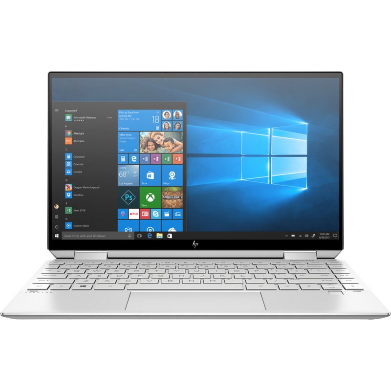 Ноутбук-трансформер HP Spectre x360 13-aw2025ur Core i5 1135G7/8Gb/SSD512Gb/Intel Iris Xe graphics/13.3"/IPS/Touch/FHD (1920x1080)/Windows 10/silver/WiFi/BT/Cam 2X1X7EA 2X1X7EA