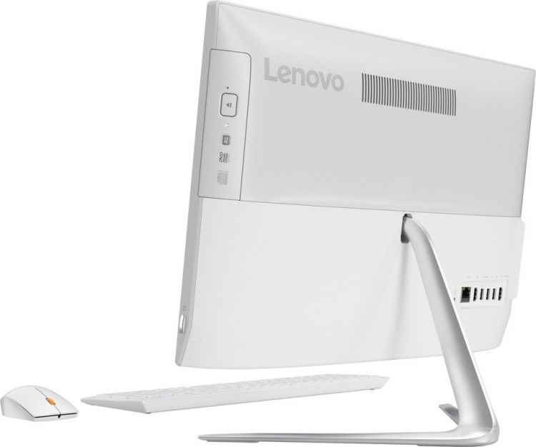 Моноблок Lenovo 510-23ISH All-In-One 23" FHD (1920x1080) MS White G4560T 4Gb_DDR4 500G/7200 Intel HD DVD-RW KB&Mouse DOS 1Y carry-in (RUB) (F0CD00DBRK) F0CD00DBRK