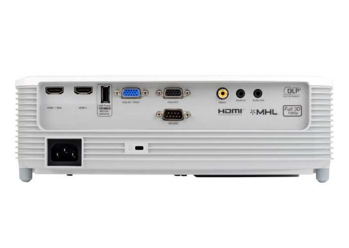 Проектор Optoma X400 DLP, XGA 1024x768, 4000Lm, 22000:1, 2xHDMI, MHL, 1x2W speaker, 3D Ready, lamp 10000hrs, WHITE, 2.41kg 95.78B01GC0E 95.78B01GC0E