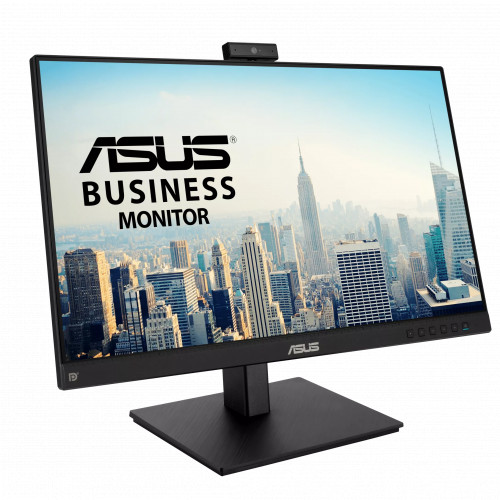 Монитор ASUS 23.8" BE24EQSK/ BE24EQSK 23,8" FHD(1920x1080), 16:9, IPS, Video Conferencing Monitor, 300 cd/m2, 1000:1, 178/178, 4ms, 75Hz, Web Camera FHD, D-SUB, HDMI, DP, Speakers, Mic Array, HAS, Frameless Design, VESA 100x100mm, MiniPC Kit, black 9 90LM05M1-B09370