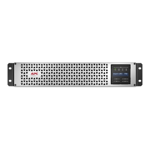 ИБП APC Smart-UPS Li-Ion 750VA/600W, RM 2U, Line-Interactive, LCD, Out: 220-240V 6xC13, SmartSlot, USB, 5 y.war.  SMTL750RMI2U SMTL750RMI2U