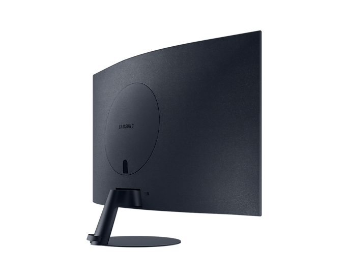 Монитор Samsung  изогнутый VA LED 16:9 1920x1080 4ms 3000:1 250cd 178/178 D-Sub HDMI DP ММ AMD FreeSync 75Hz Dark Blue Gray LC27T550FDIXCI LC27T550FDIXCI