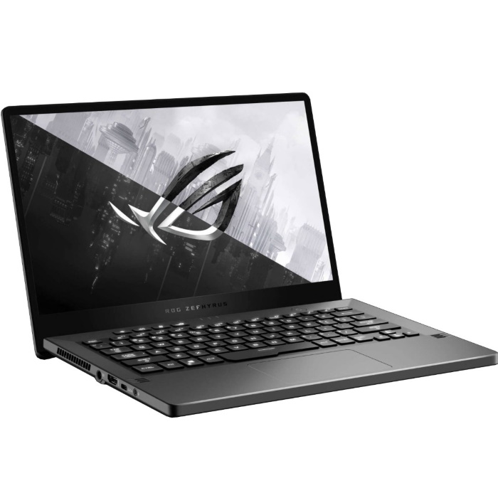 Ноутбук ASUS ROG GA401II-HE215T +bag 14"(1920x1080 (матовый, 120Hz) IPS)/AMD Ryzen 5 4600HS(3Ghz)/8192Mb/512SSDGb/noDVD/Ext:nVidia GeForce GTX1650Ti(4096Mb)/BT/WiFi/war 1y/1.6kg/Eclipse Gray/W10 90NR03J3-M05450 90NR03J3-M05450