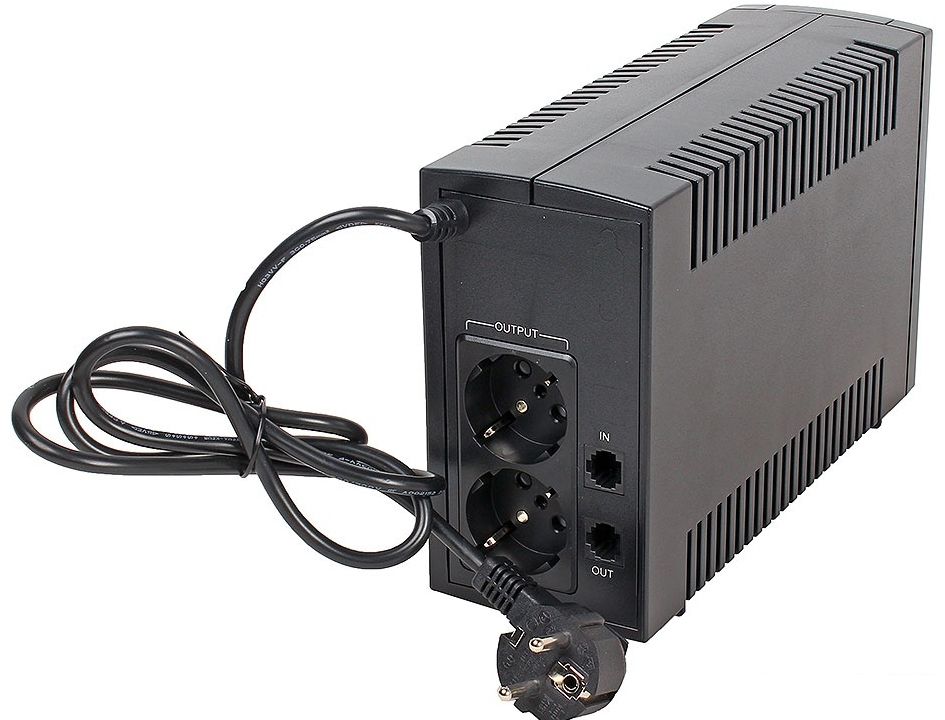 Источник бесперебойного питания CyberPower 1PE-C000587-00G линейно интерактивный 850VA/425W RJ11/45 (2 EURO) UT850E UT850E