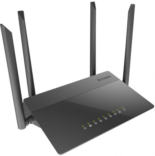 Маршрутизатор D-Link Wireless AC1200 Dual-Band Router with 1 10/100/1000Base-T WAN port and 4 10/100Base-TX LAN ports DIR-841/RU/A1B DIR-841/RU/A1B